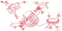 GROMMET (ARRIERE) for Honda ACCORD TOURER 2.4 EXECUTIVE 5 Doors 6 speed manual 2013