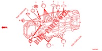 GROMMET (INFERIEUR) for Honda ACCORD TOURER 2.4 EXECUTIVE 5 Doors 6 speed manual 2013