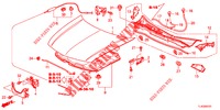 HOOD (RH) for Honda ACCORD TOURER 2.4 EXECUTIVE 5 Doors 6 speed manual 2013