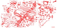 INSTRUMENT PANEL UPPER (RH) for Honda ACCORD TOURER 2.4 EXECUTIVE 5 Doors 6 speed manual 2013