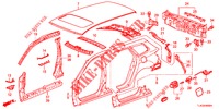 OUTER PANELS/REAR PANEL  for Honda ACCORD TOURER 2.4 EXECUTIVE 5 Doors 6 speed manual 2013