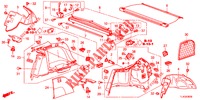 REAR SIDE LINING (2D)  for Honda ACCORD TOURER 2.4 EXECUTIVE 5 Doors 6 speed manual 2013