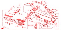 TAILGATE LINING/ REAR PANEL LINING (2D)  for Honda ACCORD TOURER 2.4 EXECUTIVE 5 Doors 6 speed manual 2013