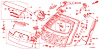 TAILGATE (PUISSANCE) for Honda ACCORD TOURER 2.4 EXECUTIVE 5 Doors 6 speed manual 2013
