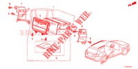 AUDIO UNIT (NAVIGATION) for Honda ACCORD TOURER DIESEL 2.2 SH 5 Doors 6 speed manual 2014