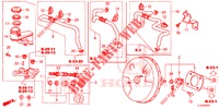 BRAKE MASTER CYLINDER/MAS TER POWER (RH) for Honda ACCORD TOURER DIESEL 2.2 SH 5 Doors 6 speed manual 2014