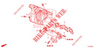 EXHAUST MANIFOLD (DIESEL) for Honda ACCORD TOURER DIESEL 2.2 SH 5 Doors 6 speed manual 2014