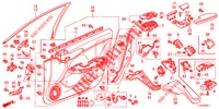 FRONT DOOR LINING (RH) for Honda ACCORD TOURER DIESEL 2.2 SH 5 Doors 6 speed manual 2014