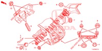 GROMMET (ARRIERE) for Honda ACCORD TOURER DIESEL 2.2 SH 5 Doors 6 speed manual 2014