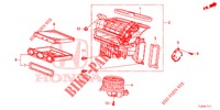 HEATER BLOWER (RH) for Honda ACCORD TOURER DIESEL 2.2 SH 5 Doors 6 speed manual 2014