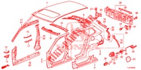 OUTER PANELS/REAR PANEL  for Honda ACCORD TOURER DIESEL 2.2 SH 5 Doors 6 speed manual 2014