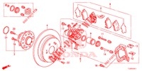 REAR BRAKE (2) for Honda ACCORD TOURER DIESEL 2.2 SH 5 Doors 6 speed manual 2014