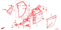 REAR DOOR PANELS (4D)  for Honda ACCORD TOURER DIESEL 2.2 SH 5 Doors 6 speed manual 2014