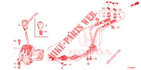 SHIFT ARM/SHIFT LEVER (DIESEL) for Honda ACCORD TOURER DIESEL 2.2 SH 5 Doors 6 speed manual 2014