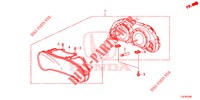 SPEEDOMETER  for Honda ACCORD TOURER DIESEL 2.2 SH 5 Doors 6 speed manual 2014
