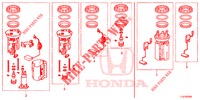 FUEL TANK SET SHORT PARTS  for Honda ACCORD TOURER 2.4 S 5 Doors 5 speed automatic 2014