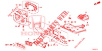 INSTRUMENT GARNISH (COTE DE CONDUCTEUR) (RH) for Honda ACCORD TOURER 2.4 S 5 Doors 5 speed automatic 2014