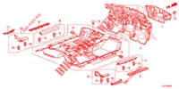 FLOOR MAT/INSULATOR  for Honda ACCORD TOURER 2.0 S 5 Doors 6 speed manual 2015
