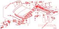 HOOD (RH) for Honda ACCORD TOURER 2.0 S 5 Doors 6 speed manual 2015