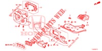 INSTRUMENT GARNISH (COTE DE CONDUCTEUR) (RH) for Honda ACCORD TOURER 2.0 S 5 Doors 5 speed automatic 2015