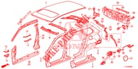 OUTER PANELS/REAR PANEL  for Honda ACCORD TOURER DIESEL 2.2 ES 5 Doors 6 speed manual 2015