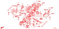 TURBOCHARGER SYSTEM (DIESEL) for Honda ACCORD TOURER DIESEL 2.2 EX 5 Doors 6 speed manual 2015
