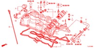 CYLINDER HEAD COVER (DIESEL) for Honda ACCORD TOURER DIESEL 2.2 S 5 Doors 6 speed manual 2015
