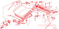 HOOD (RH) for Honda ACCORD TOURER DIESEL 2.2 S 5 Doors 6 speed manual 2015
