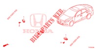 POP UP HOOD SENSOR  for Honda CIVIC DIESEL 1.6 MID 4 Doors 6 speed manual 2018