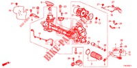 P.S. GEAR BOX (EPS) (RH) for Honda CIVIC DIESEL 1.6 MID 4 Doors 6 speed manual 2018
