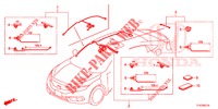 WIRE HARNESS (RH) (5) for Honda CIVIC DIESEL 1.6 MID 4 Doors 6 speed manual 2018