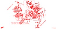 AIR CLEANER (1.4L) for Honda CIVIC 1.4 ES 5 Doors 6 speed manual 2012
