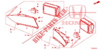 CENTER DISPLAY  for Honda CIVIC 1.4 ES 5 Doors 6 speed manual 2012