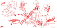 FRONT SEAT/SEATBELTS (G.) (RH) for Honda CIVIC 1.4 ES 5 Doors 6 speed manual 2012