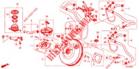 BRAKE MASTER CYLINDER/MAS TER POWER (RH) for Honda CIVIC 1.4 S 5 Doors 6 speed manual 2012