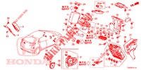 CONTROL UNIT (CABINE) (1) (RH) for Honda CIVIC 1.4 S 5 Doors 6 speed manual 2012