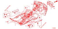 FLOOR MAT/INSULATOR  for Honda CIVIC 1.4 S 5 Doors 6 speed manual 2012