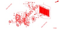 RADIATOR (1.4L) for Honda CIVIC 1.4 S 5 Doors 6 speed manual 2012