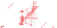 REAR SHOCK ABSORBER  for Honda CIVIC 1.4 S 5 Doors 6 speed manual 2012