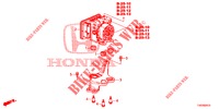 VSA MODULATOR (RH)('00 )  for Honda CIVIC 1.4 S 5 Doors 6 speed manual 2012
