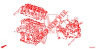 ENGINE ASSY./TRANSMISSION  ASSY. (1.4L) for Honda CIVIC 1.4 SE 5 Doors 6 speed manual 2012