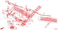 FRONT WINDSHIELD WIPER (RH) for Honda CIVIC 1.4 SE 5 Doors 6 speed manual 2012