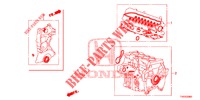GASKET KIT/ TRANSMISSION ASSY. (1.4L) for Honda CIVIC 1.4 SE 5 Doors 6 speed manual 2012