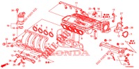 INTAKE MANIFOLD (1.4L) for Honda CIVIC 1.4 SE 5 Doors 6 speed manual 2012
