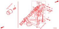 OIL PUMP (1.4L) for Honda CIVIC 1.4 SE 5 Doors 6 speed manual 2012