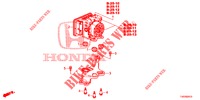 VSA MODULATOR (RH)('00 )  for Honda CIVIC 1.4 SE 5 Doors 6 speed manual 2012