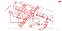 AUDIO UNIT  for Honda CIVIC 1.8 ES 5 Doors 6 speed manual 2012