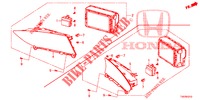 CENTER DISPLAY  for Honda CIVIC 1.8 ES 5 Doors 6 speed manual 2012