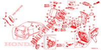 CONTROL UNIT (CABINE) (1) (RH) for Honda CIVIC 1.8 ES 5 Doors 6 speed manual 2012