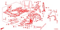FRONT FENDERS  for Honda CIVIC 1.8 ES 5 Doors 6 speed manual 2012